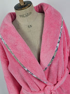 Veste fourrure rose