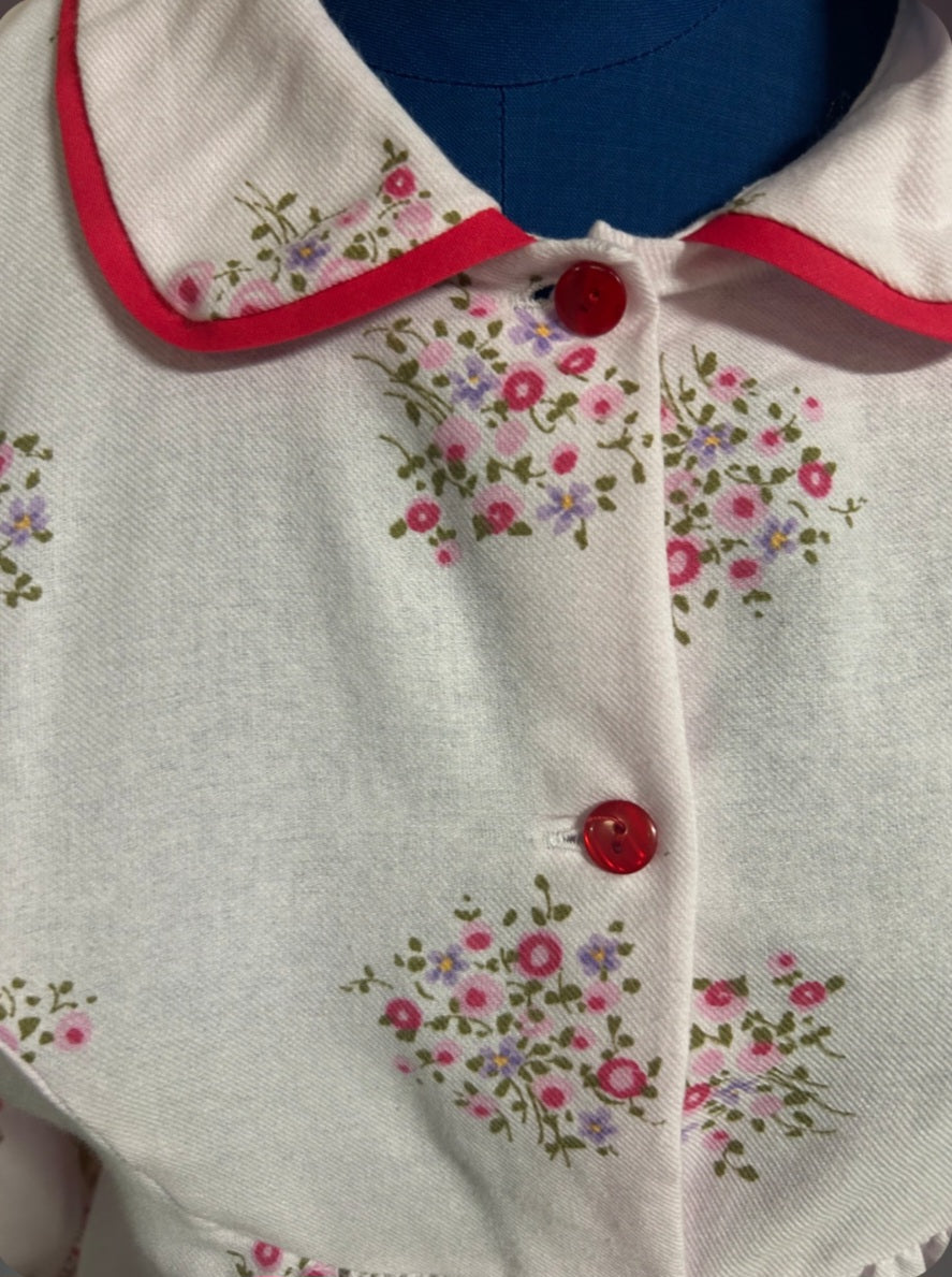 Chemise de nuit finette Rose