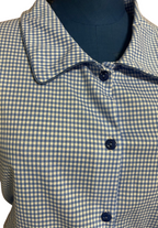 Pyjama short vichy bleu