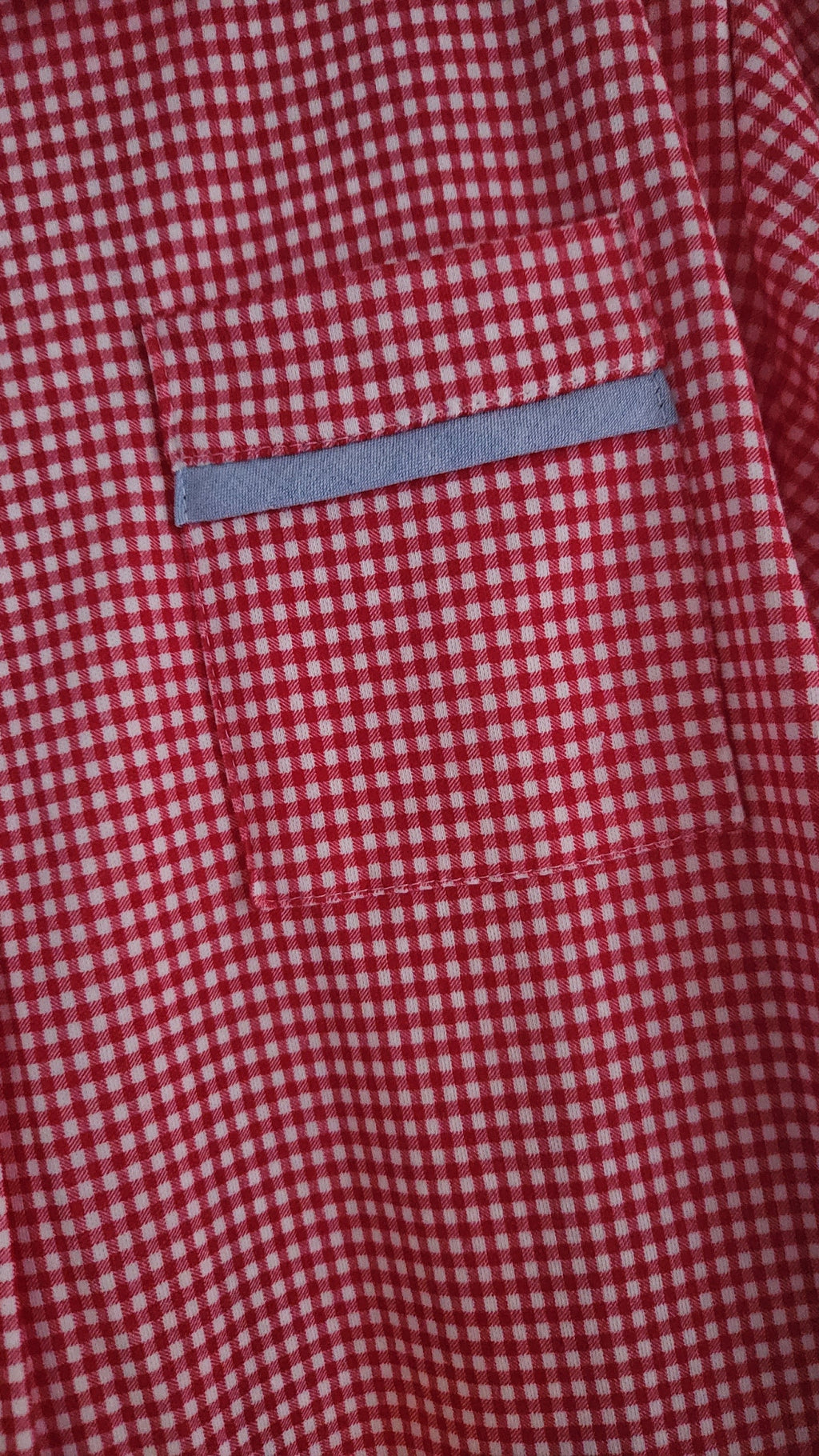 Pyjama vichy rouge