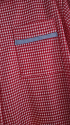 Pyjama vichy rouge