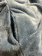 Veste fourrure Bleu