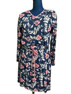 Chemise de nuit Floral à coulisse