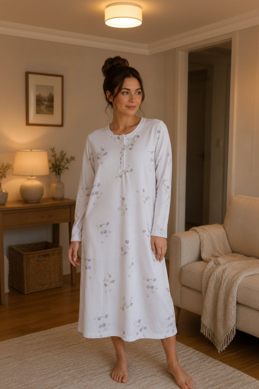 Chemise de nuit Felpa lilas