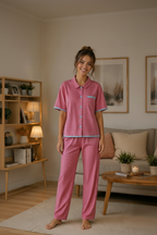 Pyjama vichy rouge