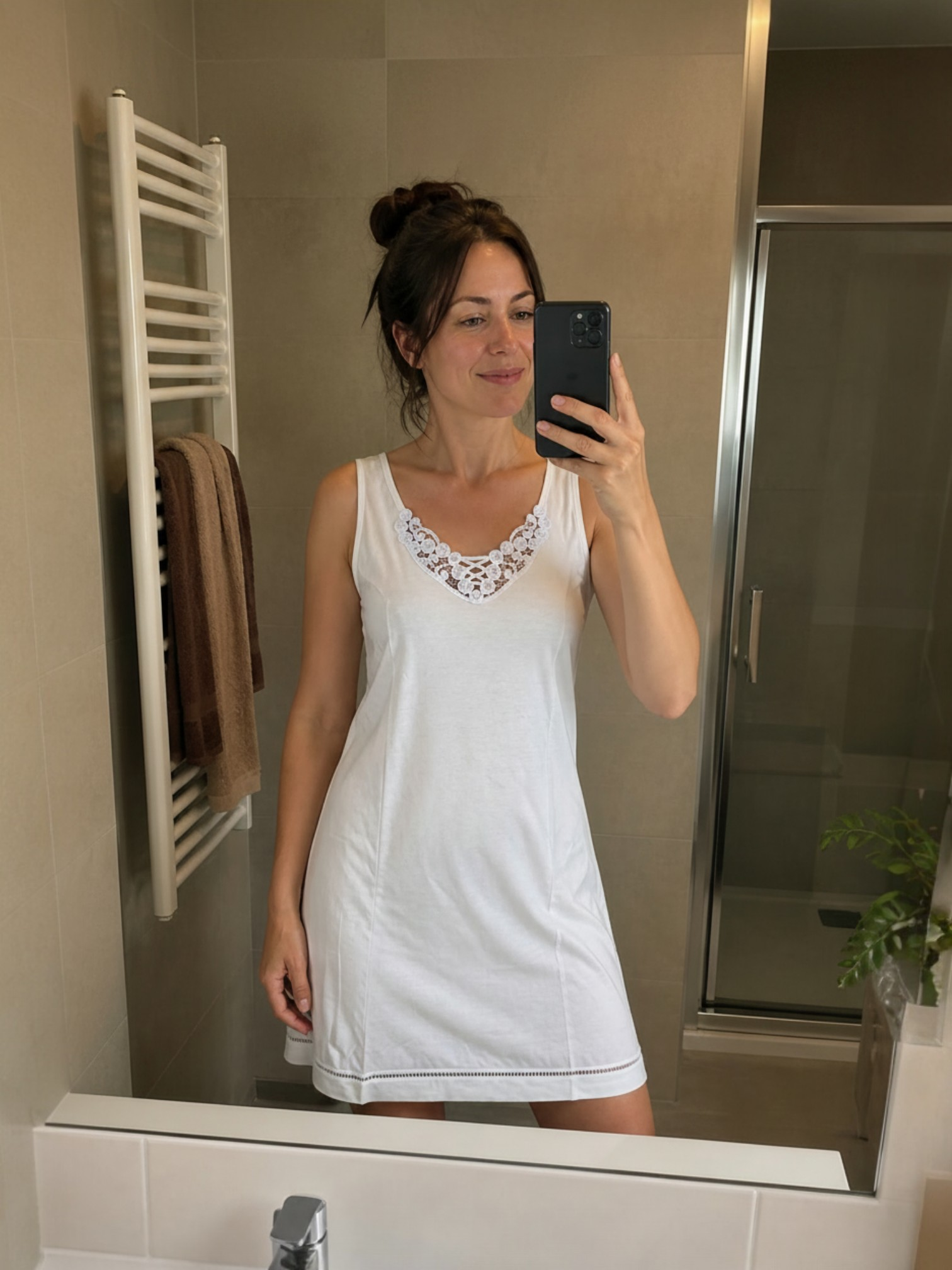 Fond de Robe coton jour Venise