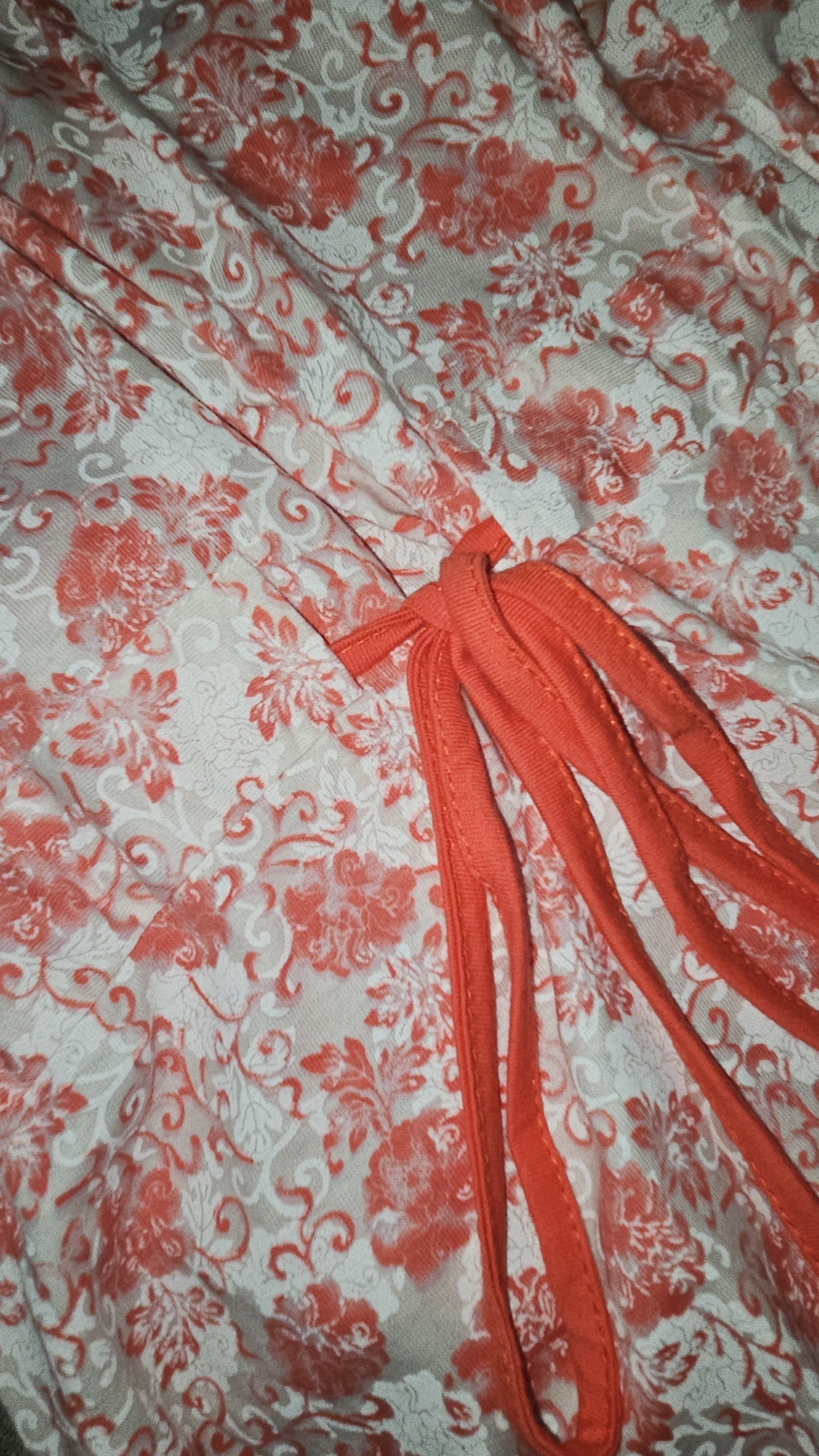 Pyjama corail à coulisse