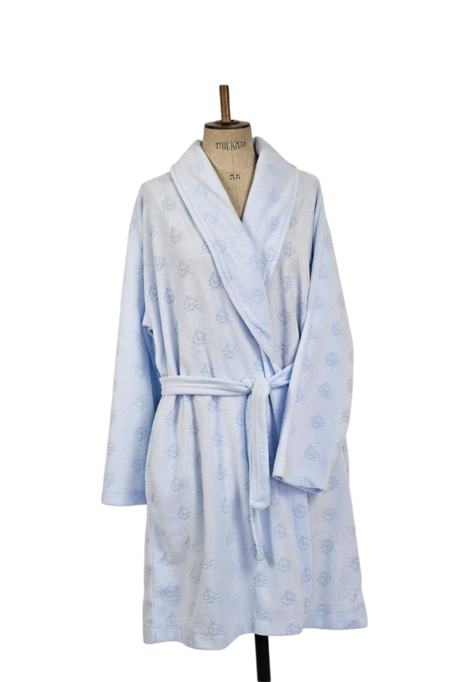 Peignoir Bleu imprimé petits Bateaux