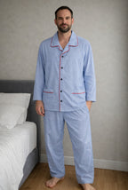 Pyjama passepoil rouge