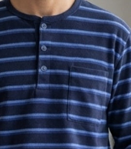 Pyjama velours rayé