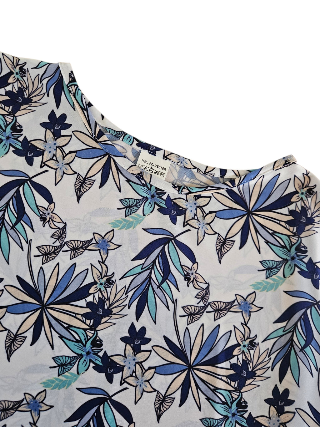 Robe d'hôtesse bleu