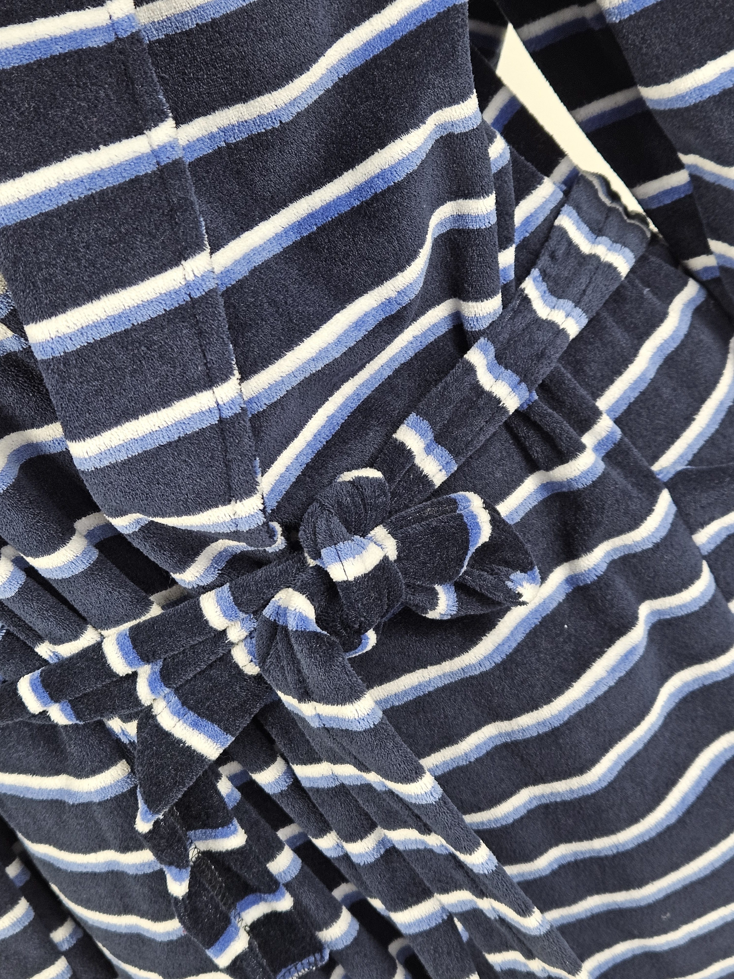 887089/B Veste col châle homme velours rayé - LOT PROMO – Image 3