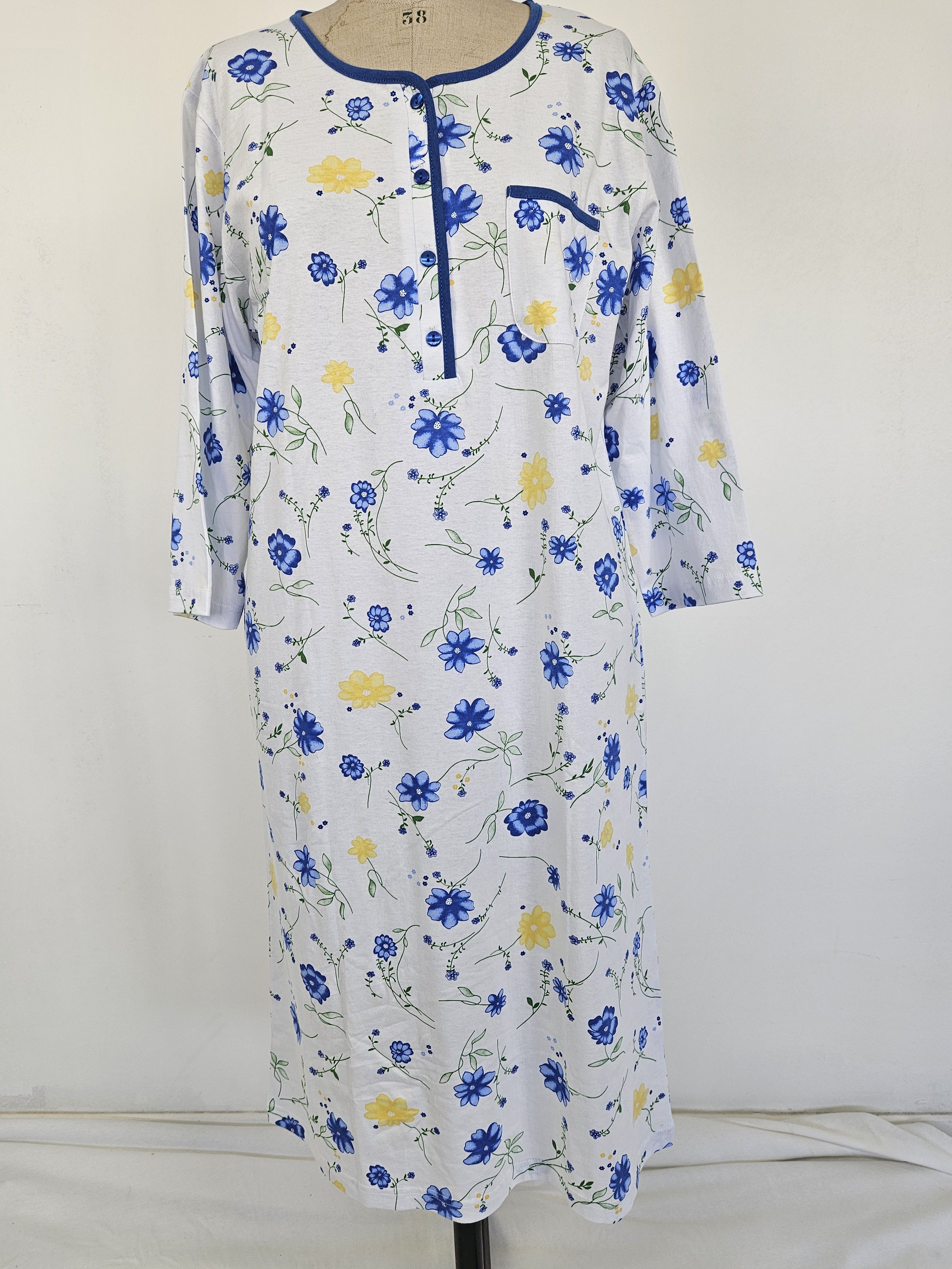 Sacramento - Liquette femme jersey coton finition biais uni à l'encolure + patte - LOT PROMO